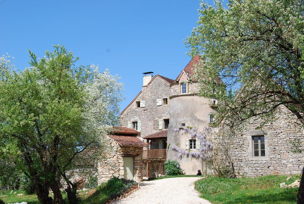 Bed and Breakfast Mas de Garrigue Calvignac Exterior foto