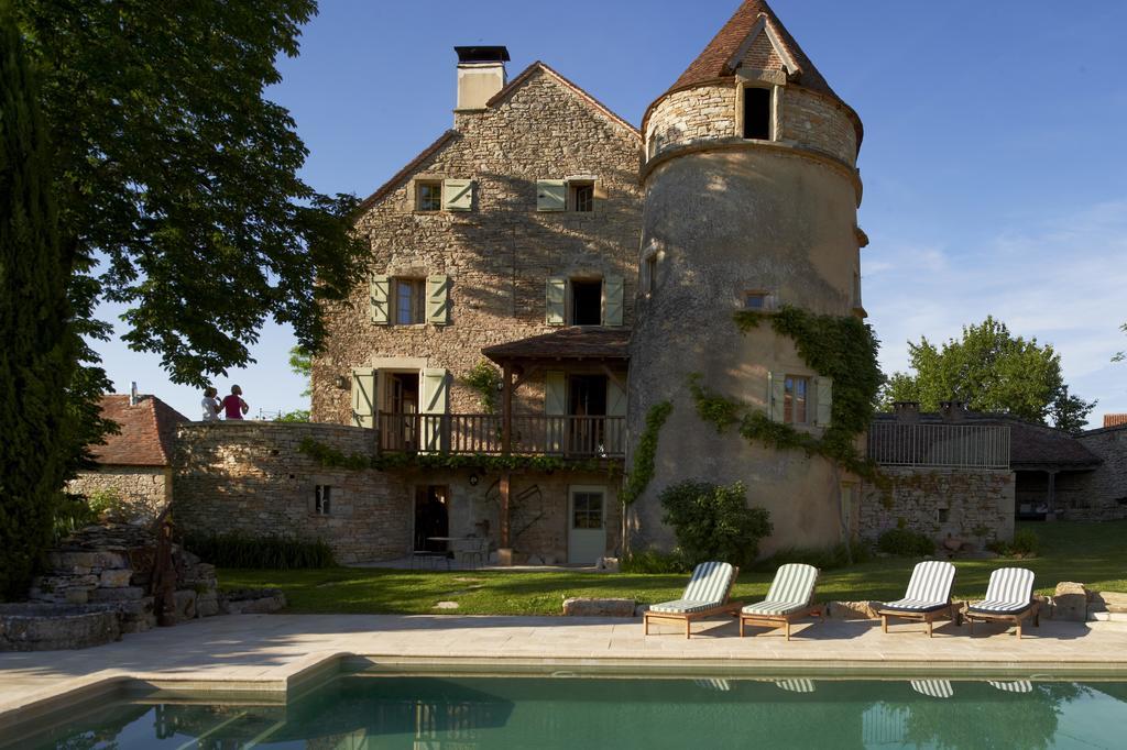Bed and Breakfast Mas de Garrigue Calvignac Exterior foto