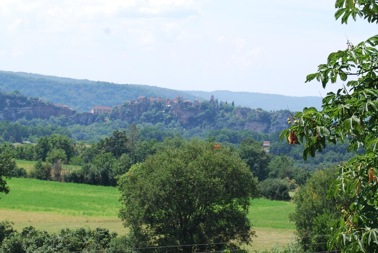 Bed and Breakfast Mas de Garrigue Calvignac Exterior foto